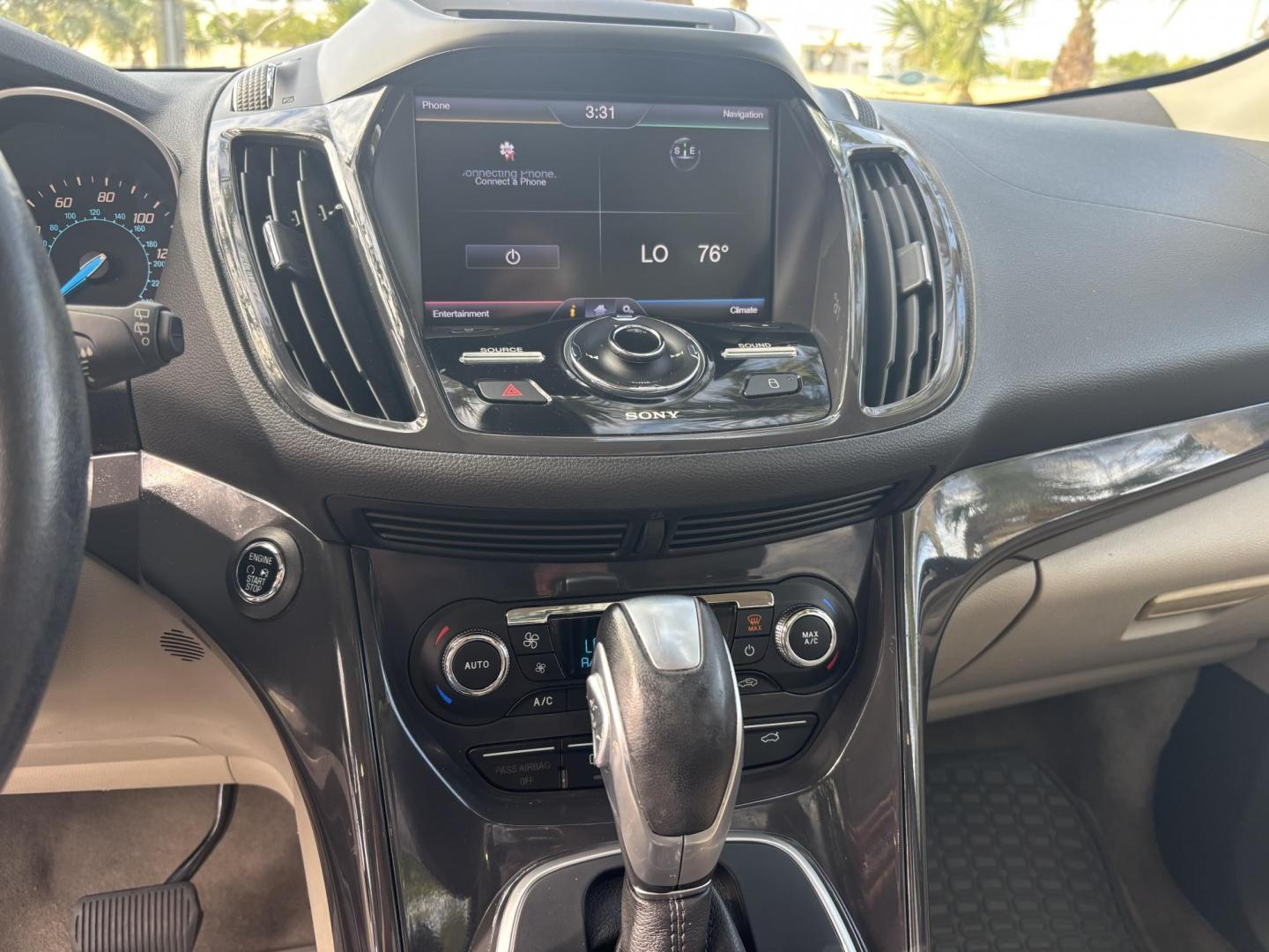 2014 GREY /Medium Light Stone FORD ESCAPE TITANIUM (1FMCU9J95EU) with an 2.0L engine, Automatic transmission, located at 11170 Summerlin Square Dr., Fort Myers Beach, FL, 33931, (239) 999-7777, 26.493546, -81.941628 - 37 Service History Records Carfax - Photo#17