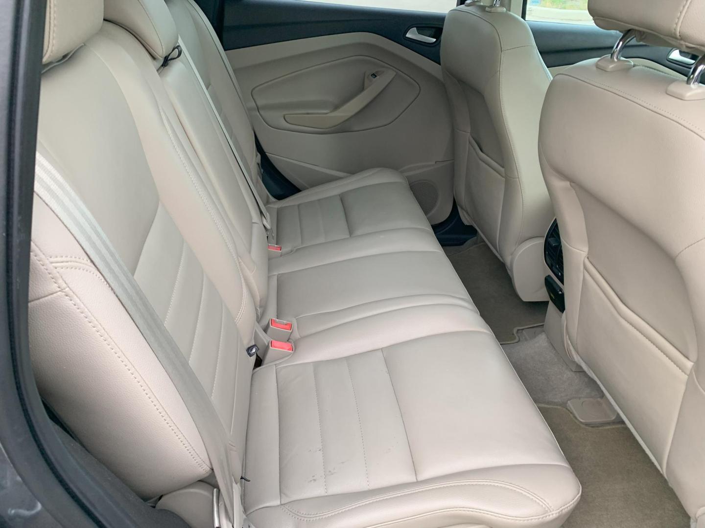 2014 GREY /Medium Light Stone FORD ESCAPE TITANIUM (1FMCU9J95EU) with an 2.0L engine, Automatic transmission, located at 11170 Summerlin Square Dr., Fort Myers Beach, FL, 33931, (239) 999-7777, 26.493546, -81.941628 - 37 Service History Records Carfax - Photo#15