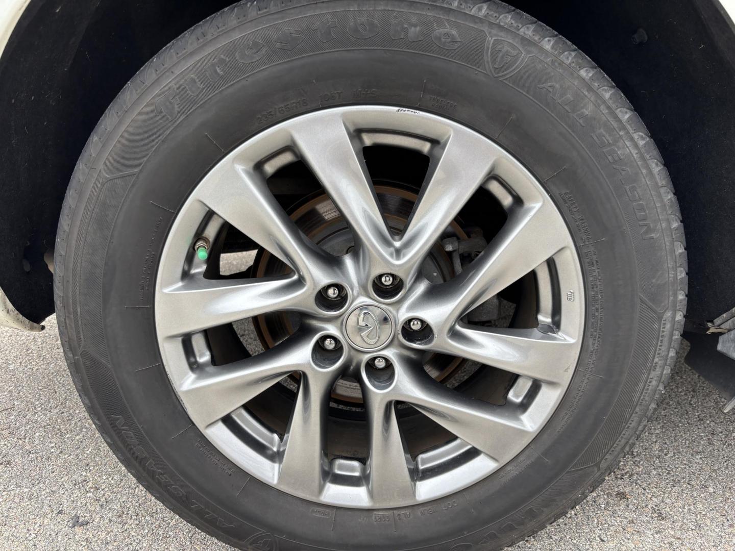 2015 WHITE /Tan Leather INFINITI QX60 SUV (5N1AL0MM7FC) with an 3.5L engine, Continuously Variable transmission, located at 11170 Summerlin Square Dr., Fort Myers Beach, FL, 33931, (239) 999-7777, 26.493546, -81.941628 - Photo#40