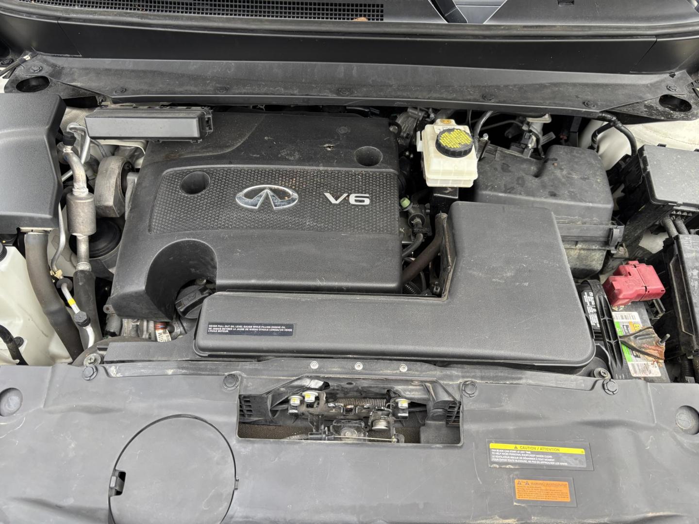 2015 WHITE /Tan Leather INFINITI QX60 SUV (5N1AL0MM7FC) with an 3.5L engine, Continuously Variable transmission, located at 11170 Summerlin Square Dr., Fort Myers Beach, FL, 33931, (239) 999-7777, 26.493546, -81.941628 - Photo#36