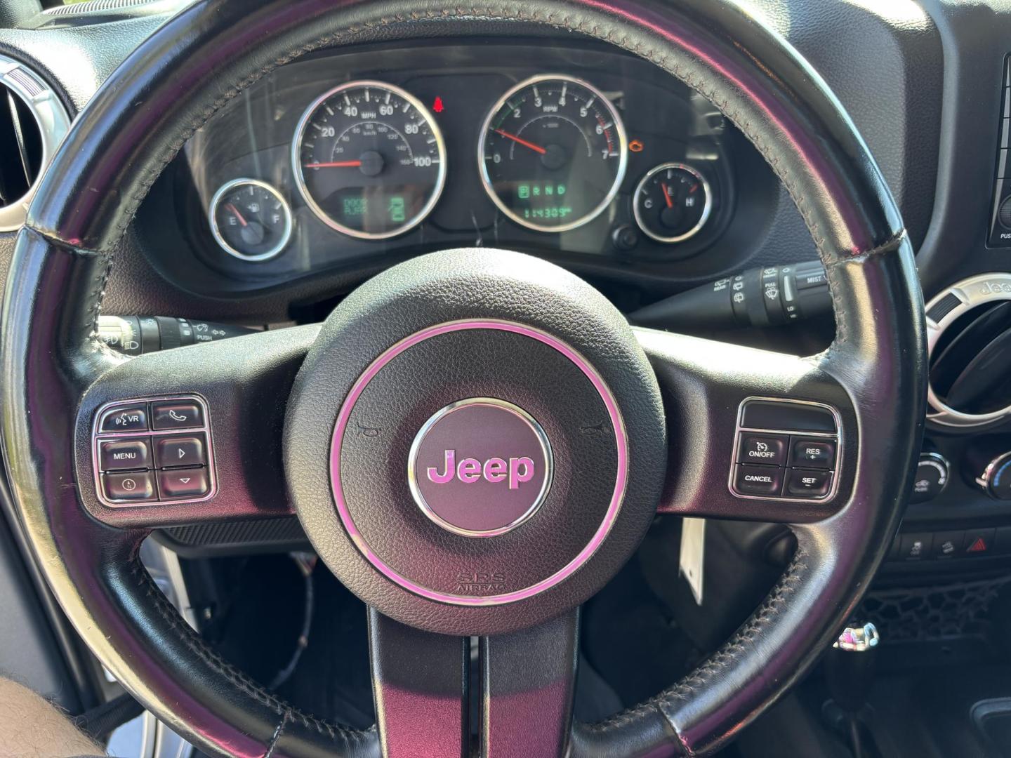 2015 SILVER /Black JEEP WRANGLER SAHARA (1C4AJWBG8FL) with an 3.6L engine, Automatic transmission, located at 11170 Summerlin Square Dr., Fort Myers Beach, FL, 33931, (239) 999-7777, 26.493546, -81.941628 - No Damage No Accident Carfax - Photo#15