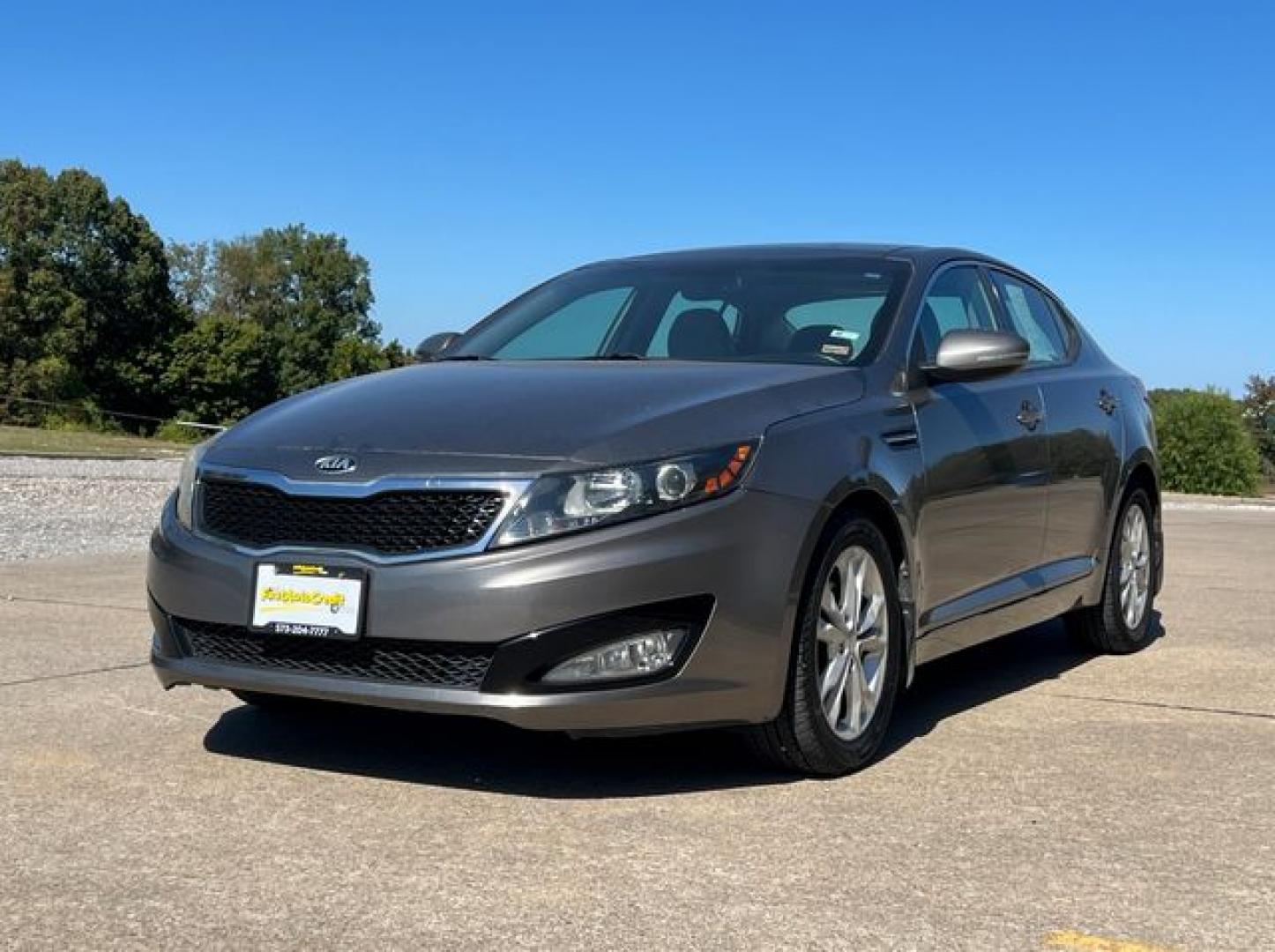 2013 BROWN /Tan Leather Kia Optima EX (5XXGN4A70DG) with an 2.4L L4 DOHC 16V engine, 6-Speed Automatic transmission, located at 11170 Summerlin Square Dr., Fort Myers Beach, FL, 33931, (239) 999-7777, 26.493546, -81.941628 - Photo#43