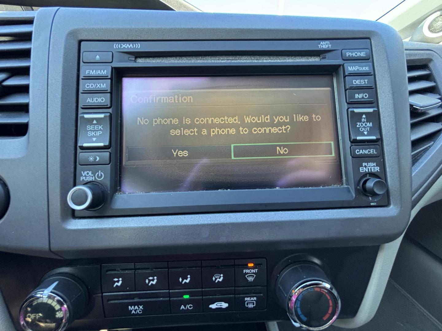 2012 WHITE /Cloth Honda Civic EX Sedan 5-Speed AT (2HGFB2F80CH) with an 1.8L L4 SOHC 16V engine, 5-Speed Automatic transmission, located at 11170 Summerlin Square Dr., Fort Myers Beach, FL, 33931, (239) 999-7777, 26.493546, -81.941628 - Photo#15