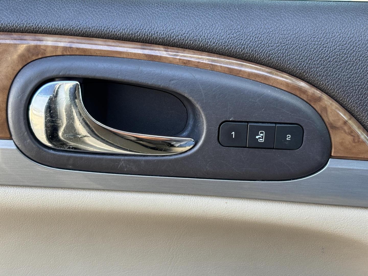 2011 GOLD /BEIGE Buick Enclave CXL-1 FWD (5GAKRBED0BJ) with an 3.6L V6 DOHC 24V engine, 6-Speed Automatic Overdrive transmission, located at 11170 Summerlin Square Dr., Fort Myers Beach, FL, 33931, (239) 999-7777, 26.493546, -81.941628 - 3rd Row - Photo#31