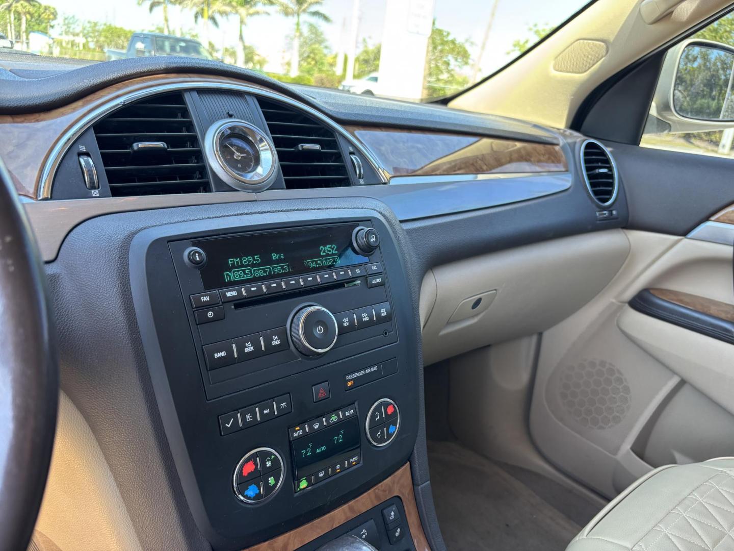2011 GOLD /BEIGE Buick Enclave CXL-1 FWD (5GAKRBED0BJ) with an 3.6L V6 DOHC 24V engine, 6-Speed Automatic Overdrive transmission, located at 11170 Summerlin Square Dr., Fort Myers Beach, FL, 33931, (239) 999-7777, 26.493546, -81.941628 - 3rd Row - Photo#21