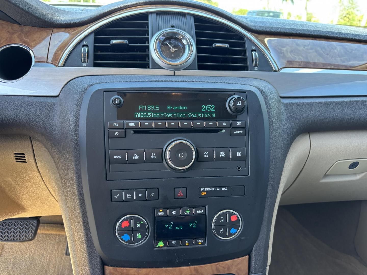 2011 GOLD /BEIGE Buick Enclave CXL-1 FWD (5GAKRBED0BJ) with an 3.6L V6 DOHC 24V engine, 6-Speed Automatic Overdrive transmission, located at 11170 Summerlin Square Dr., Fort Myers Beach, FL, 33931, (239) 999-7777, 26.493546, -81.941628 - 3rd Row - Photo#19