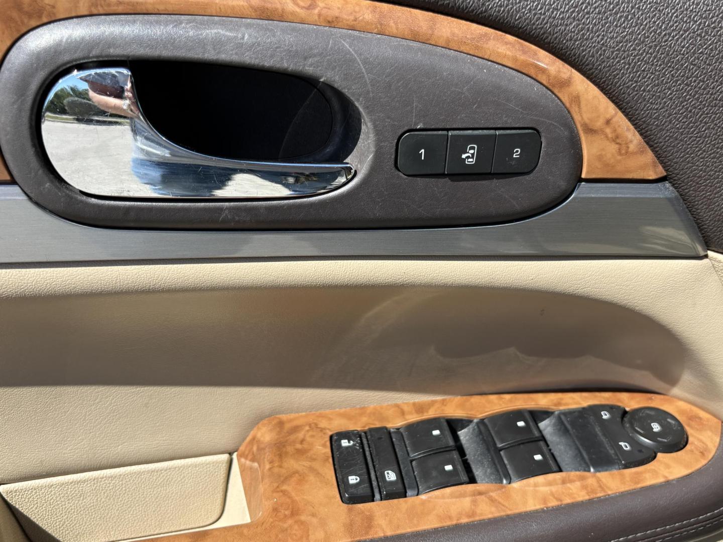 2011 GOLD /BEIGE Buick Enclave CXL-1 FWD (5GAKRBED0BJ) with an 3.6L V6 DOHC 24V engine, 6-Speed Automatic Overdrive transmission, located at 11170 Summerlin Square Dr., Fort Myers Beach, FL, 33931, (239) 999-7777, 26.493546, -81.941628 - 3rd Row - Photo#30