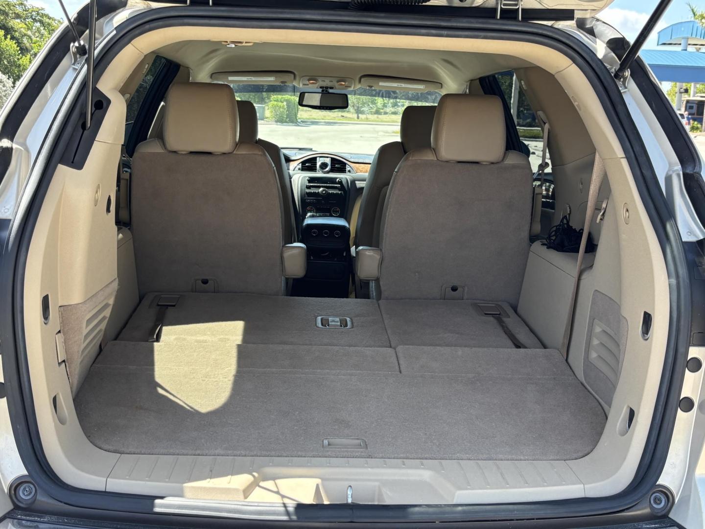 2011 GOLD /BEIGE Buick Enclave CXL-1 FWD (5GAKRBED0BJ) with an 3.6L V6 DOHC 24V engine, 6-Speed Automatic Overdrive transmission, located at 11170 Summerlin Square Dr., Fort Myers Beach, FL, 33931, (239) 999-7777, 26.493546, -81.941628 - 3rd Row - Photo#8