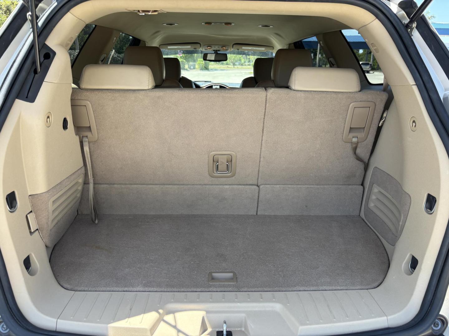 2011 GOLD /BEIGE Buick Enclave CXL-1 FWD (5GAKRBED0BJ) with an 3.6L V6 DOHC 24V engine, 6-Speed Automatic Overdrive transmission, located at 11170 Summerlin Square Dr., Fort Myers Beach, FL, 33931, (239) 999-7777, 26.493546, -81.941628 - 3rd Row - Photo#10