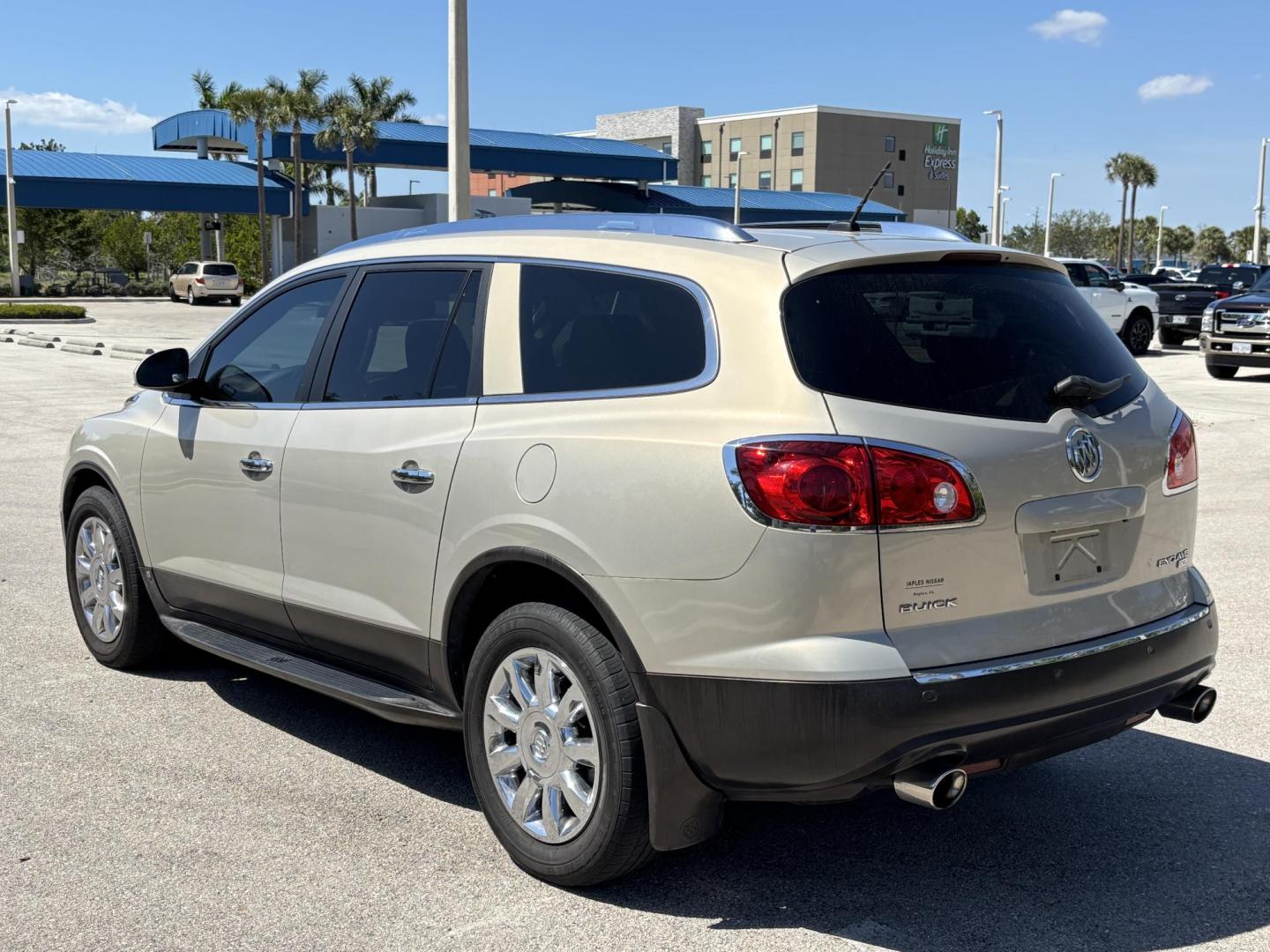 2011 GOLD /BEIGE Buick Enclave CXL-1 FWD (5GAKRBED0BJ) with an 3.6L V6 DOHC 24V engine, 6-Speed Automatic Overdrive transmission, located at 11170 Summerlin Square Dr., Fort Myers Beach, FL, 33931, (239) 999-7777, 26.493546, -81.941628 - 3rd Row - Photo#4