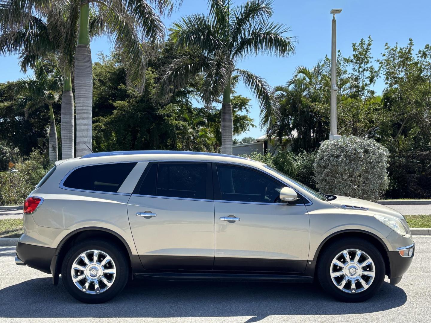 2011 GOLD /BEIGE Buick Enclave CXL-1 FWD (5GAKRBED0BJ) with an 3.6L V6 DOHC 24V engine, 6-Speed Automatic Overdrive transmission, located at 11170 Summerlin Square Dr., Fort Myers Beach, FL, 33931, (239) 999-7777, 26.493546, -81.941628 - 3rd Row - Photo#3