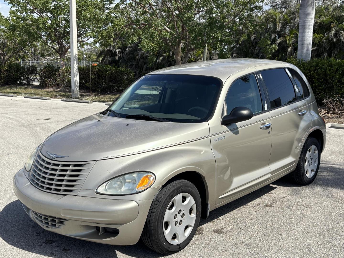 2005 GOLD CHRYSLER PT CRUISER TOURING (3C4FY58B85T) with an 2.4L engine, Automatic transmission, located at 11170 Summerlin Square Dr., Fort Myers Beach, FL, 33931, (239) 999-7777, 26.493546, -81.941628 - As Is Cold A/C - Photo#0
