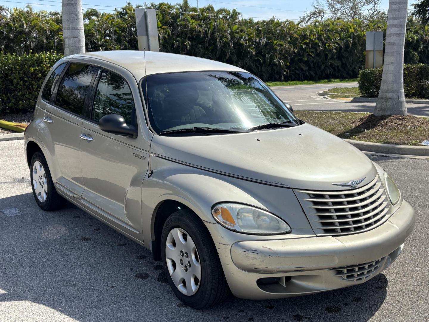 2005 GOLD CHRYSLER PT CRUISER TOURING (3C4FY58B85T) with an 2.4L engine, Automatic transmission, located at 11170 Summerlin Square Dr., Fort Myers Beach, FL, 33931, (239) 999-7777, 26.493546, -81.941628 - As Is Cold A/C - Photo#2