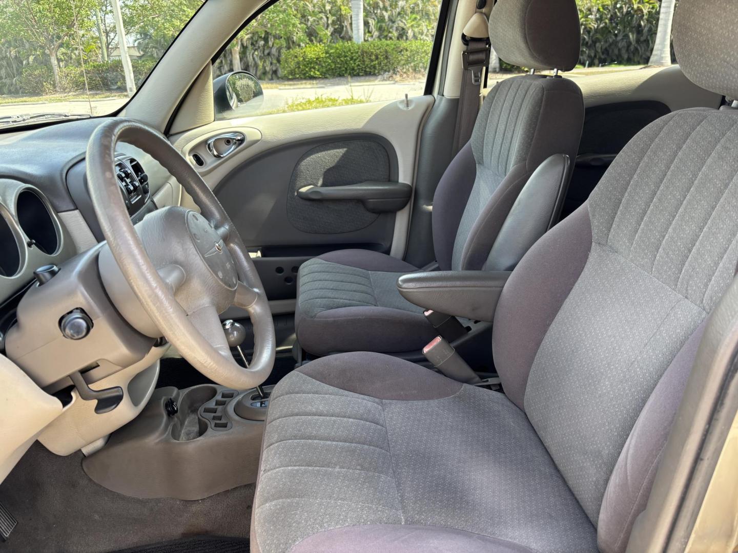 2005 GOLD CHRYSLER PT CRUISER TOURING (3C4FY58B85T) with an 2.4L engine, Automatic transmission, located at 11170 Summerlin Square Dr., Fort Myers Beach, FL, 33931, (239) 999-7777, 26.493546, -81.941628 - As Is Cold A/C - Photo#9