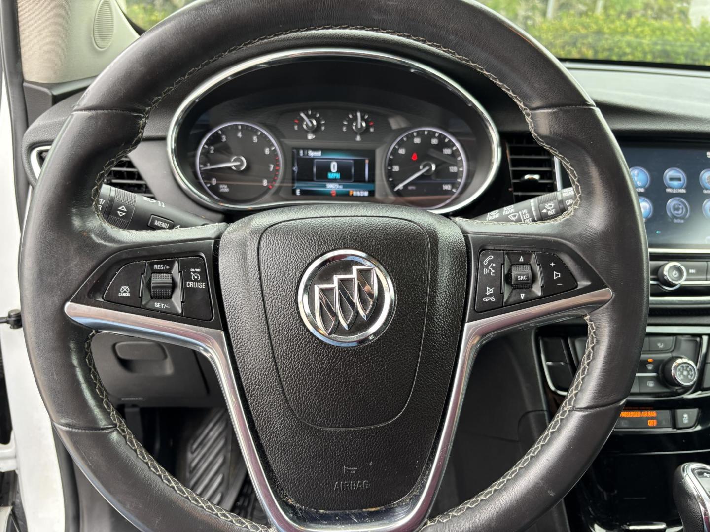 2018 WHITE BUICK ENCORE PREFERRED (KL4CJASB5JB) with an 1.4L engine, Automatic transmission, located at 11170 Summerlin Square Dr., Fort Myers Beach, FL, 33931, (239) 999-7777, 26.493546, -81.941628 - Photo#17
