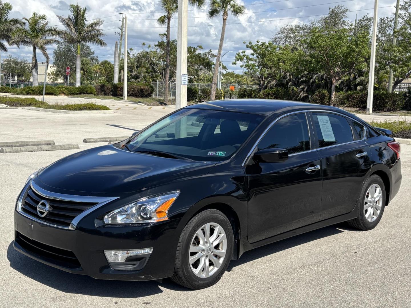 2014 BLACK /Black Nissan Altima 2.5 SL (1N4AL3AP4EC) with an 2.5L L4 DOHC 16V engine, Continuously Variable Transmission transmission, located at 11170 Summerlin Square Dr., Fort Myers Beach, FL, 33931, (239) 999-7777, 26.493546, -81.941628 - Photo#0