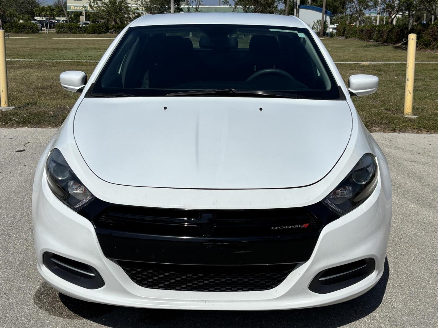 2016 WHITE /BLACK Dodge Dart SE (1C3CDFAAXGD) with an 2.0L L4 DOHC 16V TURBO engine, located at 11170 Summerlin Square Dr., Fort Myers Beach, FL, 33931, (239) 999-7777, 26.493546, -81.941628 - We have financing available and we accept trades! Fill out a credit application on our website or come by today! If you have any questions, give us a call at (239) 999 - 7777 or visit our website at firstautocredit.com. 11170 Summerlin Square Dr, Fort Myers Beach, FL 33931 1 Owner No Damag - Photo#1