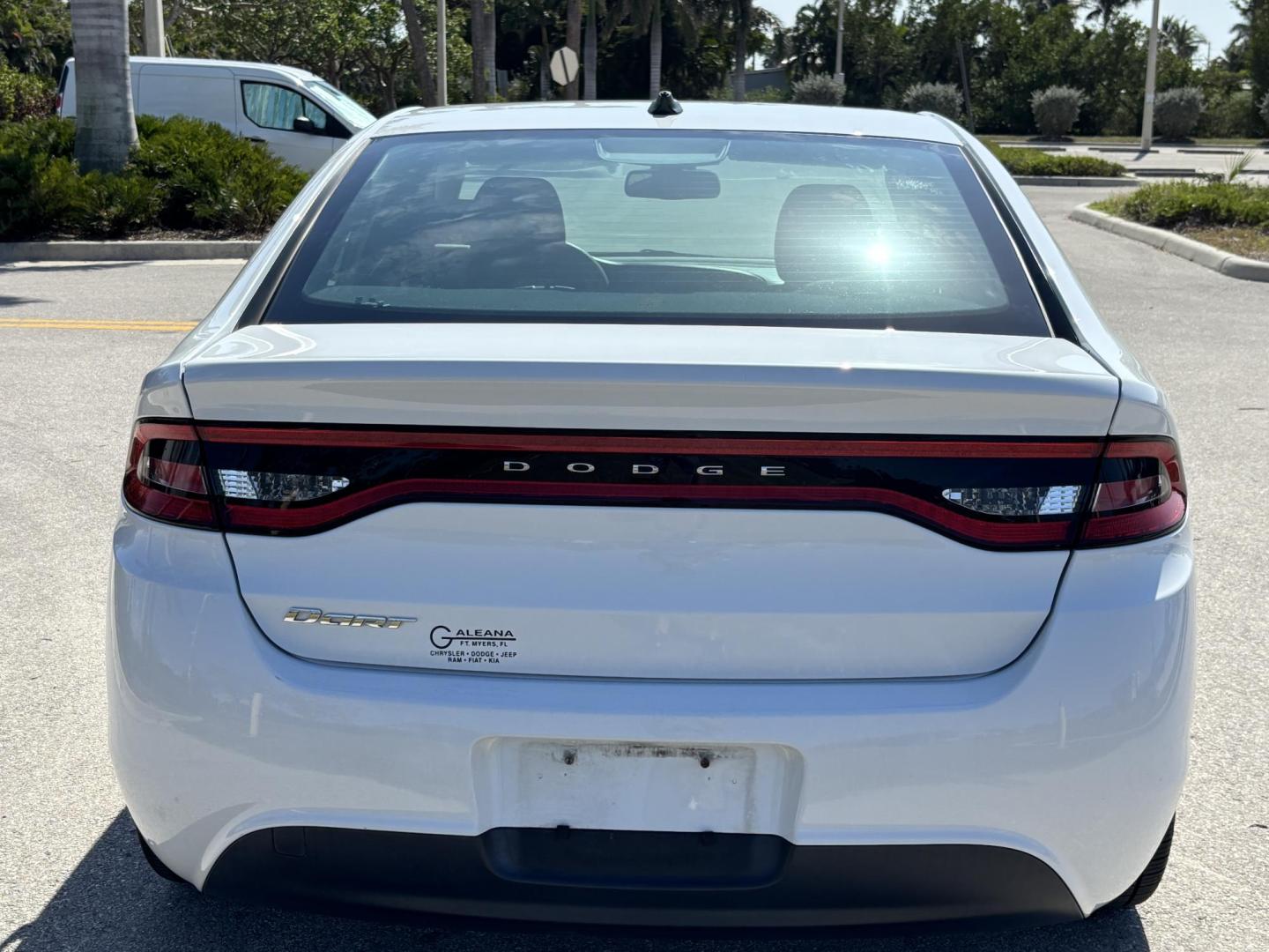 2016 WHITE /BLACK Dodge Dart SE (1C3CDFAAXGD) with an 2.0L L4 DOHC 16V TURBO engine, located at 11170 Summerlin Square Dr., Fort Myers Beach, FL, 33931, (239) 999-7777, 26.493546, -81.941628 - We have financing available and we accept trades! Fill out a credit application on our website or come by today! If you have any questions, give us a call at (239) 999 - 7777 or visit our website at firstautocredit.com. 11170 Summerlin Square Dr, Fort Myers Beach, FL 33931 1 Owner No Damag - Photo#5