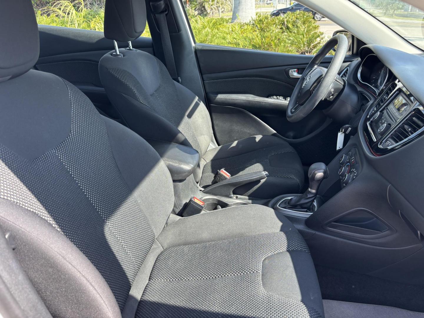 2016 WHITE /BLACK Dodge Dart SE (1C3CDFAAXGD) with an 2.0L L4 DOHC 16V TURBO engine, located at 11170 Summerlin Square Dr., Fort Myers Beach, FL, 33931, (239) 999-7777, 26.493546, -81.941628 - We have financing available and we accept trades! Fill out a credit application on our website or come by today! If you have any questions, give us a call at (239) 999 - 7777 or visit our website at firstautocredit.com. 11170 Summerlin Square Dr, Fort Myers Beach, FL 33931 1 Owner No Damag - Photo#11