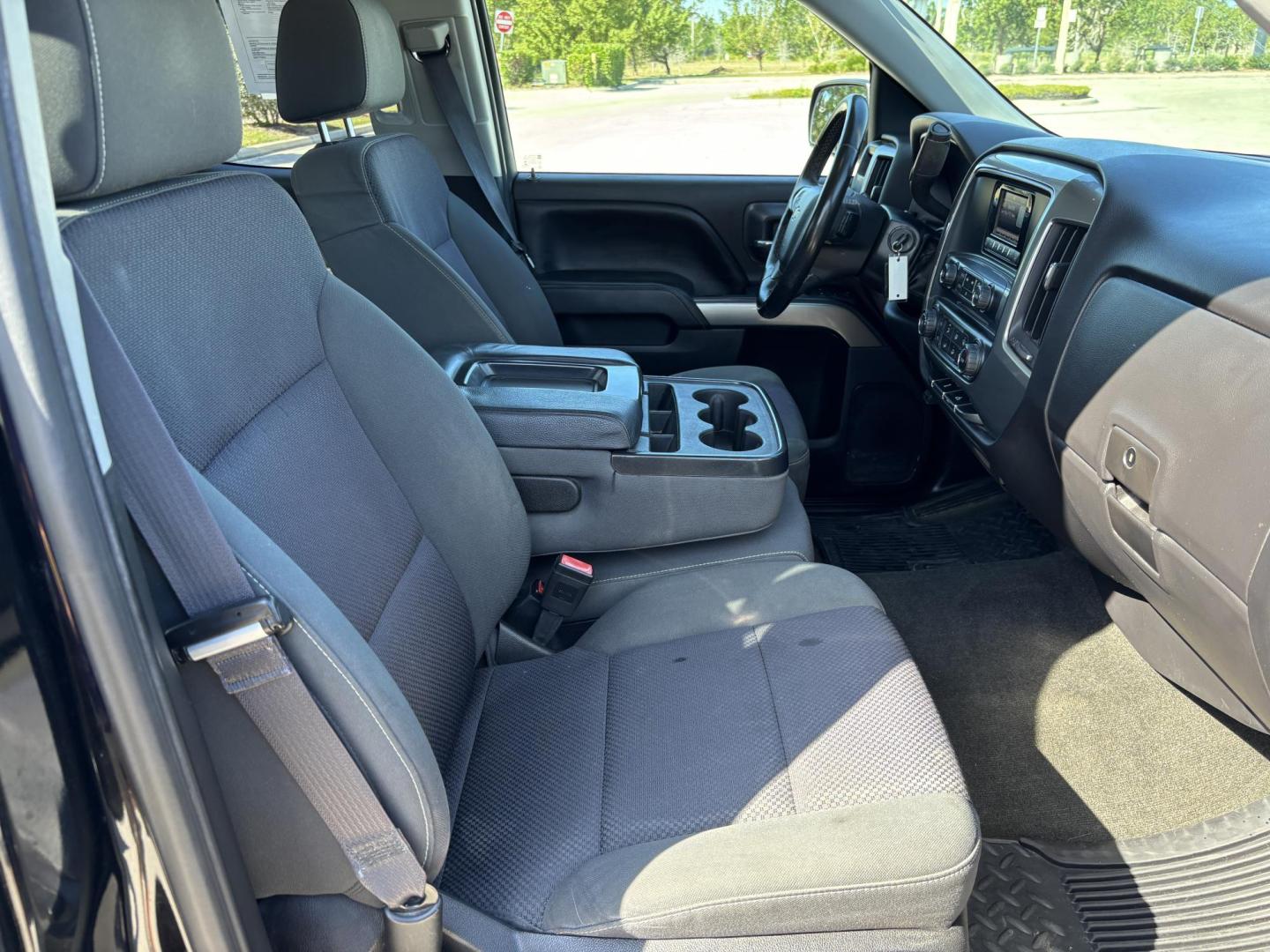 2015 BLACK Chevrolet Silverado 1500 LT Double Cab 2WD (1GCRCRECXFZ) with an 5.3L V8 OHV 16V engine, 6-Speed Automatic transmission, located at 11170 Summerlin Square Dr., Fort Myers Beach, FL, 33931, (239) 999-7777, 26.493546, -81.941628 - 2 Owner 28 Service History Records on Carfax - Photo#10