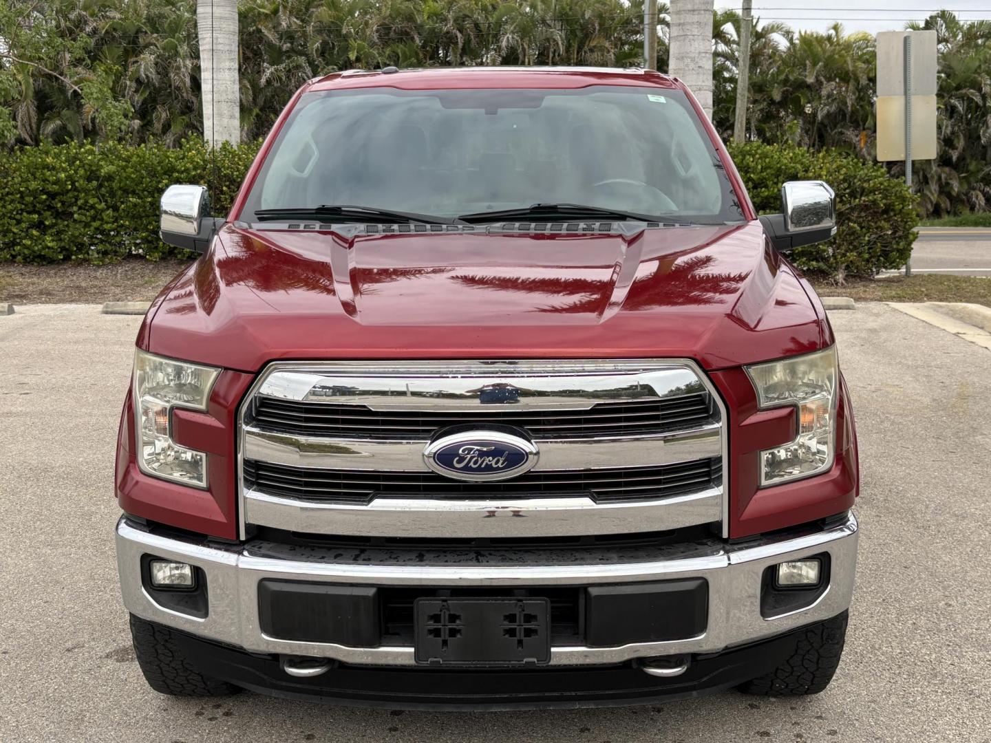 2015 RED /BLACK FORD F150 SUPERCREW (1FTEW1EG5FF) with an 3.5L engine, Automatic transmission, located at 11170 Summerlin Square Dr., Fort Myers Beach, FL, 33931, (239) 999-7777, 26.493546, -81.941628 - We have financing available and we accept trades! Fill out a credit application on our website or come by today! If you have any questions, give us a call at (239) 999 - 7777 or visit our website at firstautocredit.com. 11170 Summerlin Square Dr, Fort Myers Beach, FL 33931 4x4 Tow Package - Photo#1