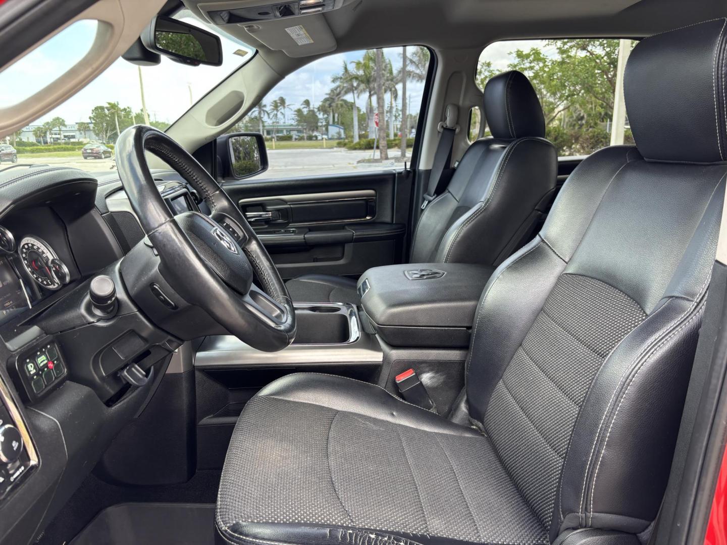 2018 RED /BLACK RAM 1500 SPORT (1C6RR7MT6JS) with an 5.7L engine, Automatic transmission, located at 11170 Summerlin Square Dr., Fort Myers Beach, FL, 33931, (239) 999-7777, 26.493546, -81.941628 - We have financing available and we accept trades! Fill out a credit application on our website or come by today! If you have any questions, give us a call at (239) 999 - 7777 or visit our website at firstautocredit.com. 11170 Summerlin Square Dr, Fort Myers Beach, FL 33931 Carfax 1 Owner N - Photo#11