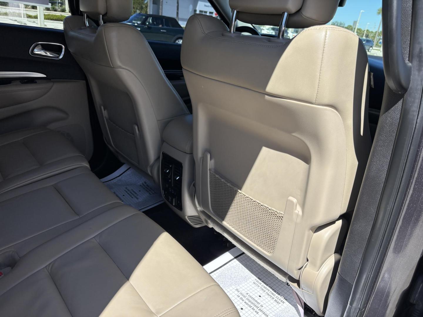 2017 GRAY /Tan Leather DODGE DURANGO GT (1C4RDHDG9HC) with an 3.6L engine, Automatic transmission, located at 11170 Summerlin Square Dr., Fort Myers Beach, FL, 33931, (239) 999-7777, 26.493546, -81.941628 - We have financing available and we accept trades! Fill out a credit application on our website or come by today! If you have any questions, give us a call at (239) 999 - 7777 or visit our website at firstautocredit.com. 11170 Summerlin Square Dr, Fort Myers Beach, FL 33931 2 Owner No Damag - Photo#15