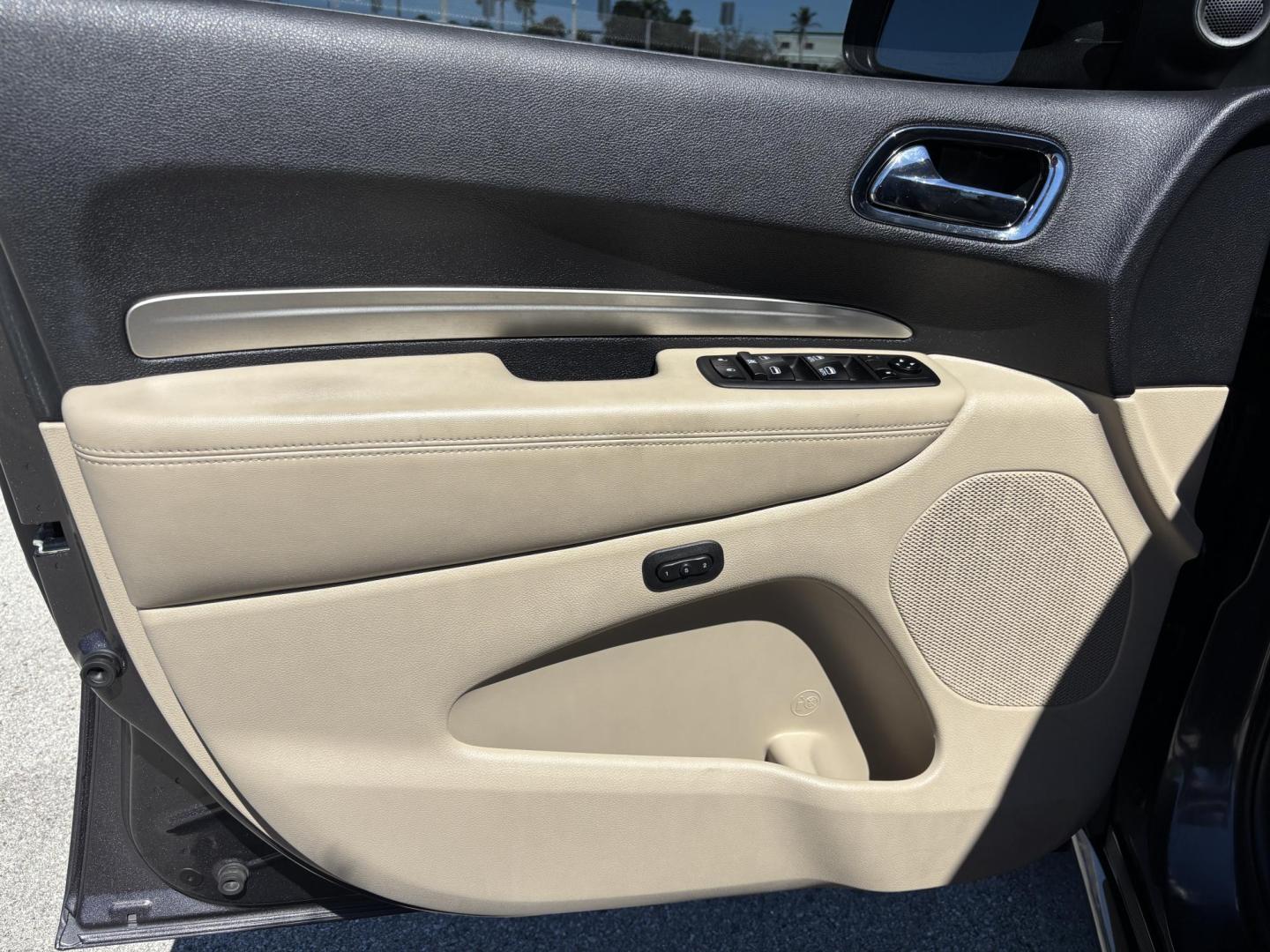 2017 GRAY /Tan Leather DODGE DURANGO GT (1C4RDHDG9HC) with an 3.6L engine, Automatic transmission, located at 11170 Summerlin Square Dr., Fort Myers Beach, FL, 33931, (239) 999-7777, 26.493546, -81.941628 - We have financing available and we accept trades! Fill out a credit application on our website or come by today! If you have any questions, give us a call at (239) 999 - 7777 or visit our website at firstautocredit.com. 11170 Summerlin Square Dr, Fort Myers Beach, FL 33931 2 Owner No Damag - Photo#42