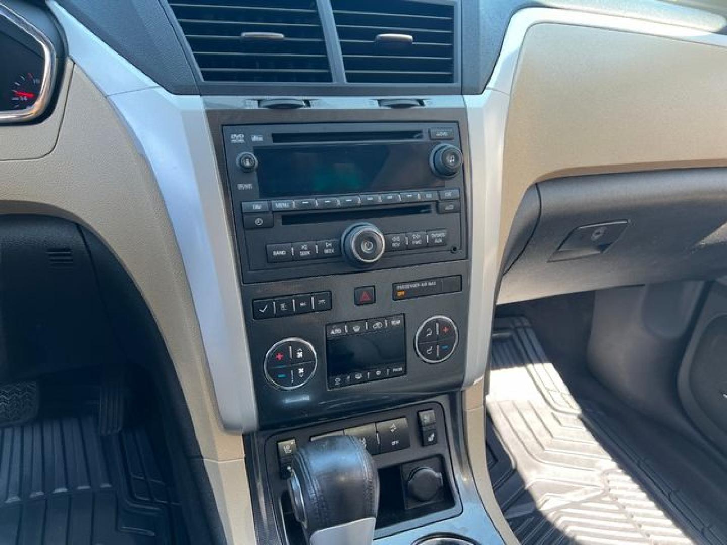 2012 WHITE /Tan Leather CHEVROLET TRAVERSE LTZ (1GNKVLED1CJ) with an 3.6L engine, Automatic transmission, located at 11170 Summerlin Square Dr., Fort Myers Beach, FL, 33931, (239) 999-7777, 26.493546, -81.941628 - Rear Entertainment Bucket Seats Mid Row 3rd Row - Photo#34