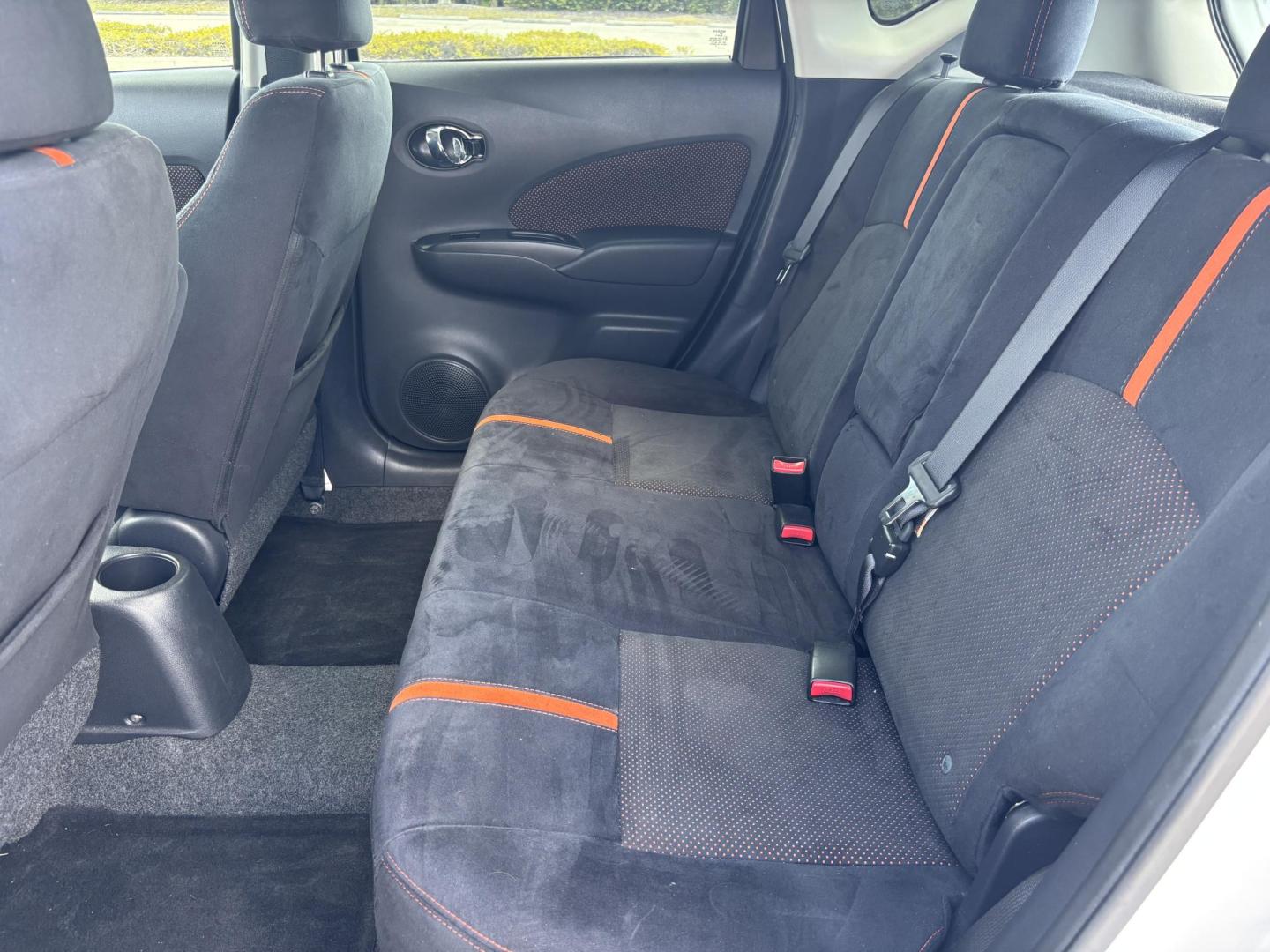 2015 WHITE /BLACK Nissan Versa Note S 5MT (3N1CE2CP4FL) with an 1.6L L4 DOHC 16V engine, CVT transmission, located at 11170 Summerlin Square Dr., Fort Myers Beach, FL, 33931, (239) 999-7777, 26.493546, -81.941628 - We have financing available and we accept trades! Fill out a credit application on our website or come by today! If you have any questions, give us a call at (239) 999 - 7777 or visit our website at firstautocredit.com. 11170 Summerlin Square Dr, Fort Myers Beach, FL 33931 Maintenance inspe - Photo#16