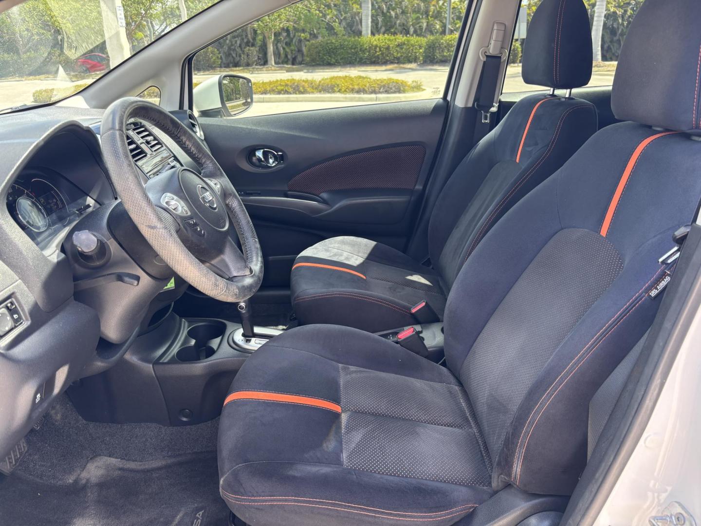 2015 WHITE /BLACK Nissan Versa Note S 5MT (3N1CE2CP4FL) with an 1.6L L4 DOHC 16V engine, CVT transmission, located at 11170 Summerlin Square Dr., Fort Myers Beach, FL, 33931, (239) 999-7777, 26.493546, -81.941628 - We have financing available and we accept trades! Fill out a credit application on our website or come by today! If you have any questions, give us a call at (239) 999 - 7777 or visit our website at firstautocredit.com. 11170 Summerlin Square Dr, Fort Myers Beach, FL 33931 Maintenance inspe - Photo#9
