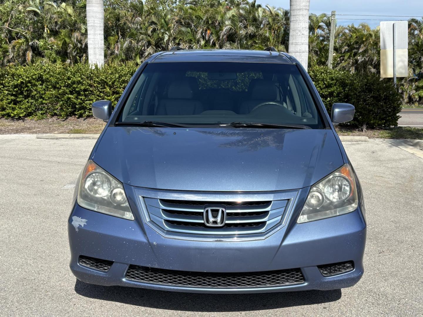 2009 BLUE /TAN Honda Odyssey EX-L (5FNRL38619B) with an 3.5L V6 SOHC 24V engine, 5-Speed Automatic transmission, located at 11170 Summerlin Square Dr., Fort Myers Beach, FL, 33931, (239) 999-7777, 26.493546, -81.941628 - Photo#1