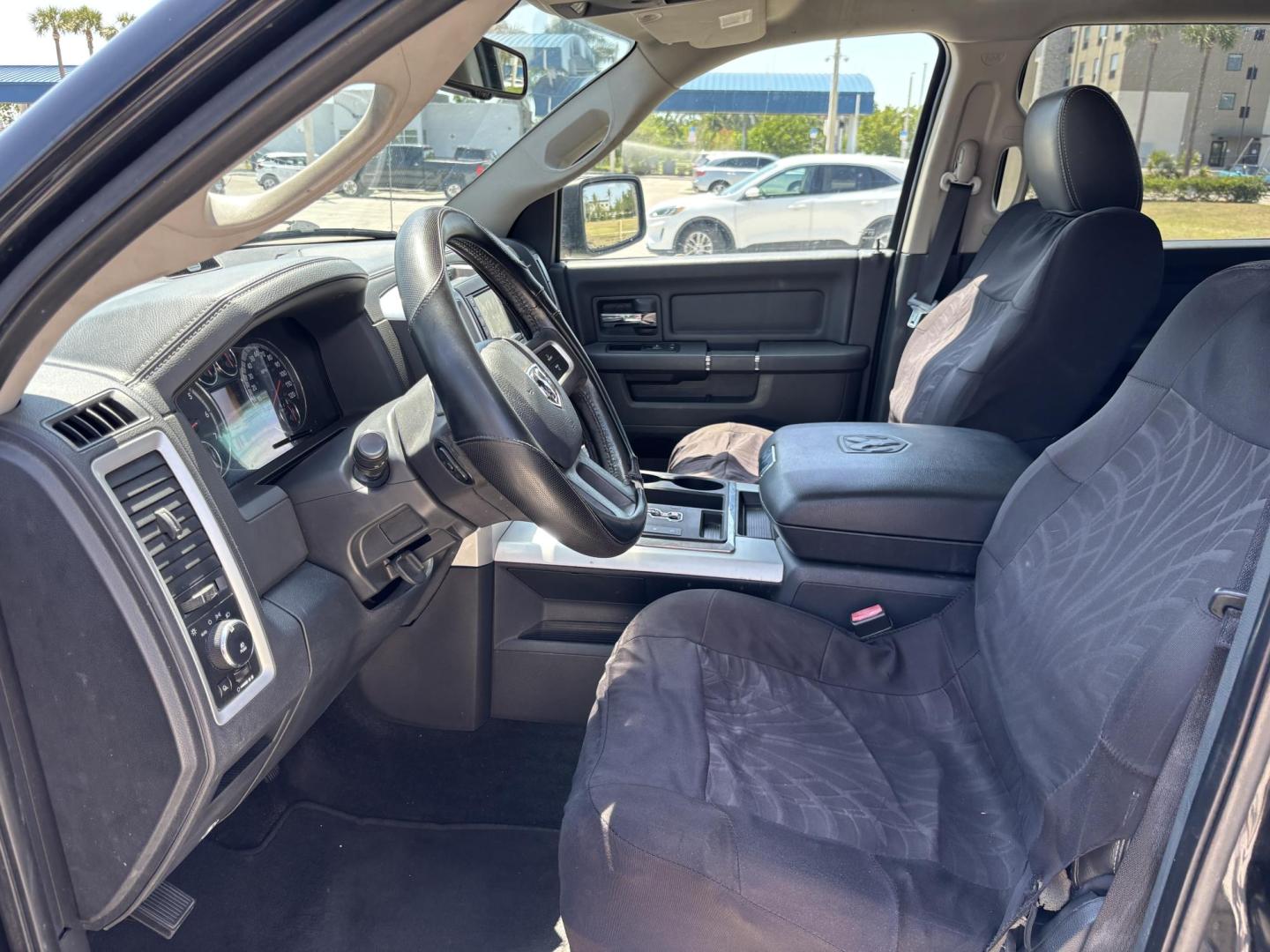 2010 BLACK /BLACK Dodge Ram 1500 Laramie Crew Cab 4WD (1D7RV1CT7AS) with an 5.7L V8 OHV 16V engine, 5-Speed Automatic transmission, located at 11170 Summerlin Square Dr., Fort Myers Beach, FL, 33931, (239) 999-7777, 26.493546, -81.941628 - We have financing available and we accept trades! Fill out a credit application on our website or come by today! If you have any questions, give us a call at (239) 999 - 7777 or visit our website at firstautocredit.com. 11170 Summerlin Square Dr, Fort Myers Beach, FL 33931 Maintenance inspe - Photo#9