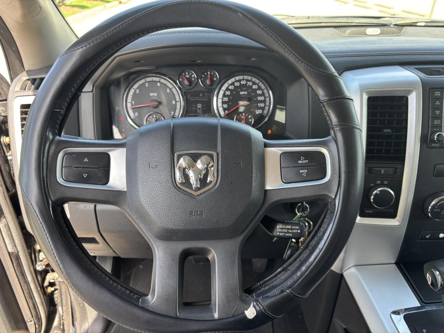 2010 BLACK /BLACK Dodge Ram 1500 Laramie Crew Cab 4WD (1D7RV1CT7AS) with an 5.7L V8 OHV 16V engine, 5-Speed Automatic transmission, located at 11170 Summerlin Square Dr., Fort Myers Beach, FL, 33931, (239) 999-7777, 26.493546, -81.941628 - We have financing available and we accept trades! Fill out a credit application on our website or come by today! If you have any questions, give us a call at (239) 999 - 7777 or visit our website at firstautocredit.com. 11170 Summerlin Square Dr, Fort Myers Beach, FL 33931 Maintenance inspe - Photo#19