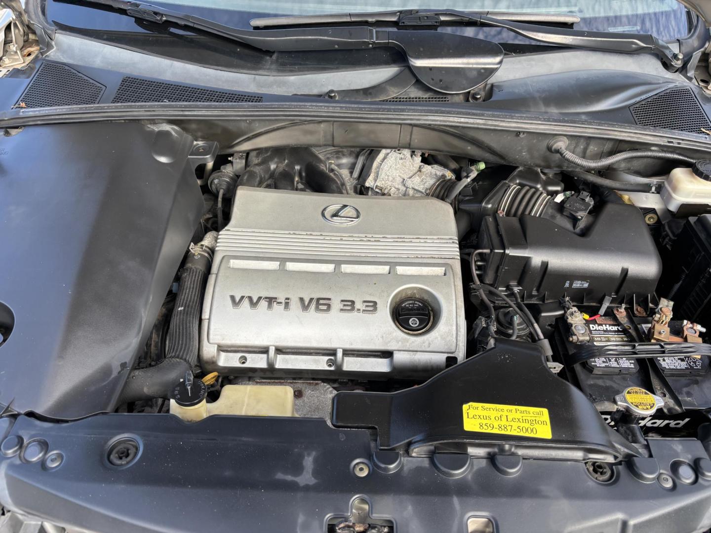 2004 GOLD /TAN LEATHER Lexus RX 330 4WD (JTJHA31U640) with an 3.3L V6 DOHC 24V engine, 5-Speed Automatic Overdrive transmission, located at 11170 Summerlin Square Dr., Fort Myers Beach, FL, 33931, (239) 999-7777, 26.493546, -81.941628 - Photo#23