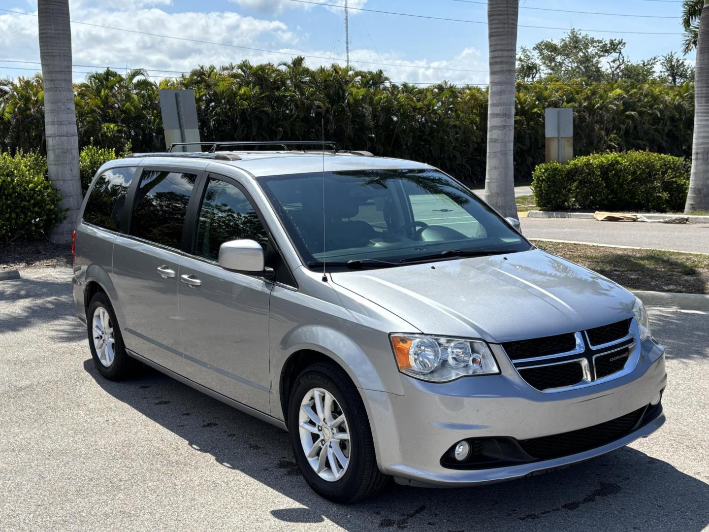 2019 SILVER /BLACK LEATHER Dodge Grand Caravan SXT (2C4RDGCG1KR) with an 3.6L V6 DOHC 24V engine, 6A transmission, located at 11170 Summerlin Square Dr., Fort Myers Beach, FL, 33931, (239) 999-7777, 26.493546, -81.941628 - We have financing available and we accept trades! Fill out a credit application on our website or come by today! If you have any questions, give us a call at (239) 999 - 7777 or visit our website at firstautocredit.com. 11170 Summerlin Square Dr, Fort Myers Beach, FL 33931 - Photo#2