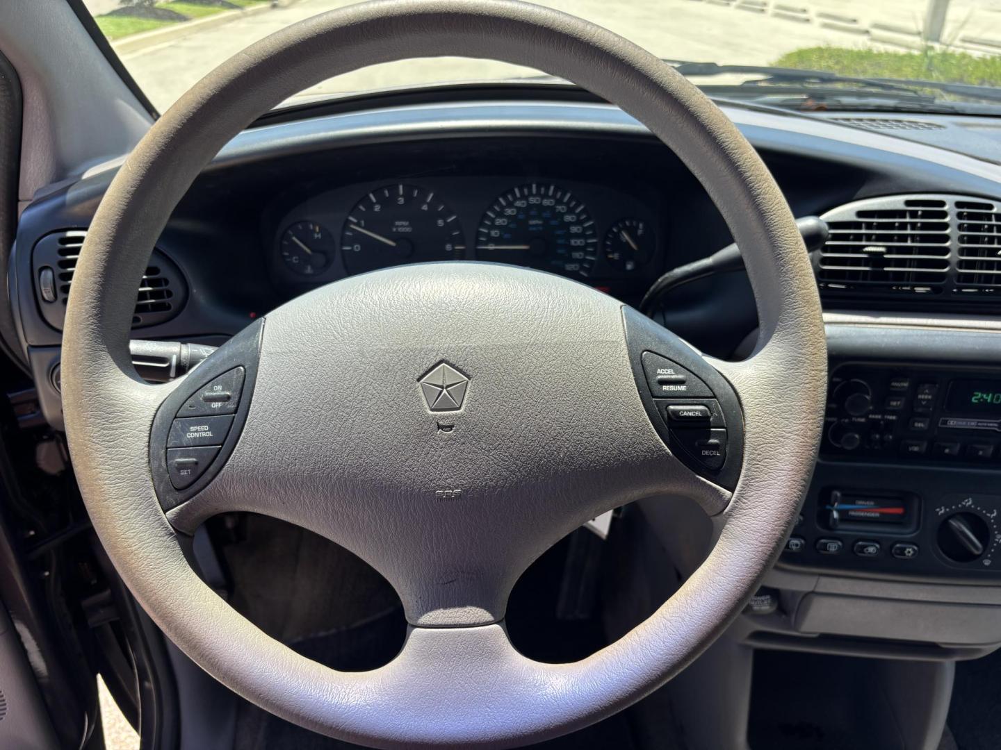 1996 PURPLE Plymouth Grand Voyager SE (2P4GP44R1TR) with an 3.3L V6 OHV 12V engine, located at 11170 Summerlin Square Dr., Fort Myers Beach, FL, 33931, (239) 999-7777, 26.493546, -81.941628 - As Is No Known Issues, Due to Vehicle Age Will Not Be Applicable For Lot Warranty No Financing Options Fresh LOF Cold A/C We have financing available and we accept trades! Fill out a credit application on our website or come by today! If you have any questions, give us a call at (239) 999 - Photo#21