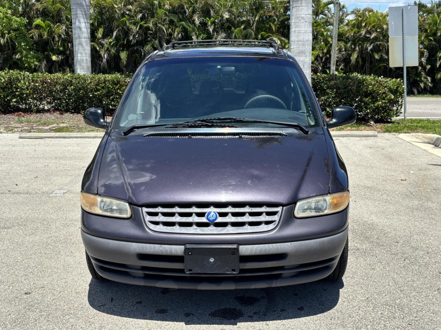 1996 PURPLE Plymouth Grand Voyager SE (2P4GP44R1TR) with an 3.3L V6 OHV 12V engine, located at 11170 Summerlin Square Dr., Fort Myers Beach, FL, 33931, (239) 999-7777, 26.493546, -81.941628 - As Is No Known Issues, Due to Vehicle Age Will Not Be Applicable For Lot Warranty No Financing Options Fresh LOF Cold A/C We have financing available and we accept trades! Fill out a credit application on our website or come by today! If you have any questions, give us a call at (239) 999 - Photo#1