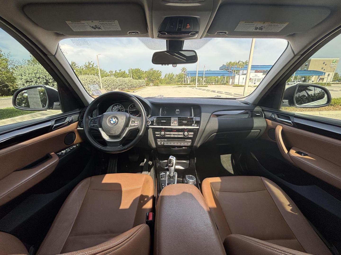 2016 WHITE /BROWN BMW X3 xDrive28i (5UXWX9C5XG0) with an 2.0L L4 DOHC 16V engine, 8-Speed Automatic transmission, located at 11170 Summerlin Square Dr., Fort Myers Beach, FL, 33931, (239) 999-7777, 26.493546, -81.941628 - We have financing available and we accept trades! Fill out a credit application on our website or come by today! If you have any questions, give us a call at (239) 999 - 7777 or visit our website at firstautocredit.com. 11170 Summerlin Square Dr, Fort Myers Beach, FL 33931 2 Owner No Damage - Photo#15