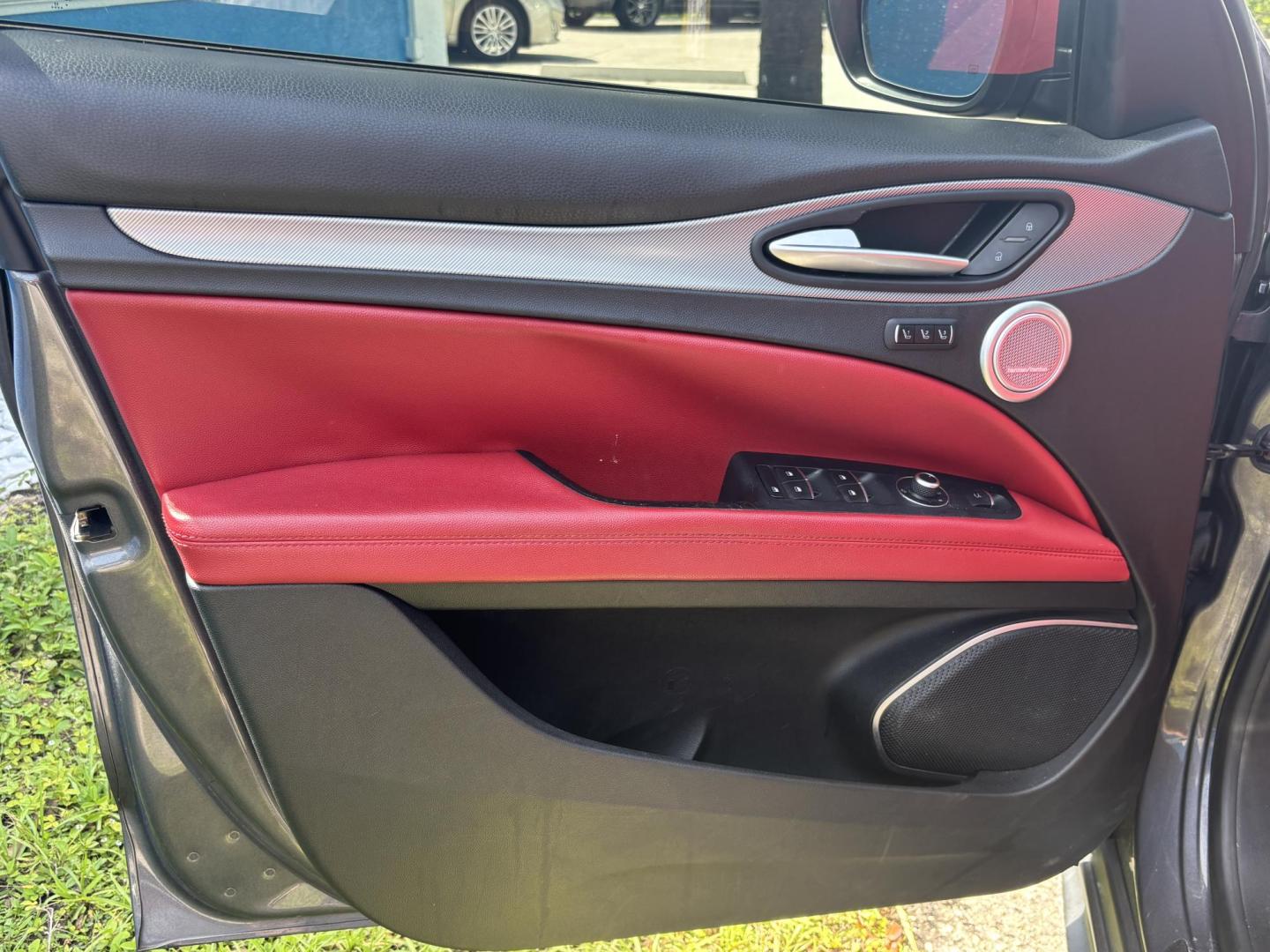 2018 GRAY /red Alfa Romeo Stelvio Ti Sport (ZASFAKNNXJ7) with an 2.0L L4 DOHC 16V engine, 8A transmission, located at 11170 Summerlin Square Dr., Fort Myers Beach, FL, 33931, (239) 999-7777, 26.493546, -81.941628 - We have financing available and we accept trades! Fill out a credit application on our website or come by today! If you have any questions, give us a call at (239) 999 - 7777 or visit our website at firstautocredit.com. 11170 Summerlin Square Dr, Fort Myers Beach, FL 33931 Carfax No Acciden - Photo#15