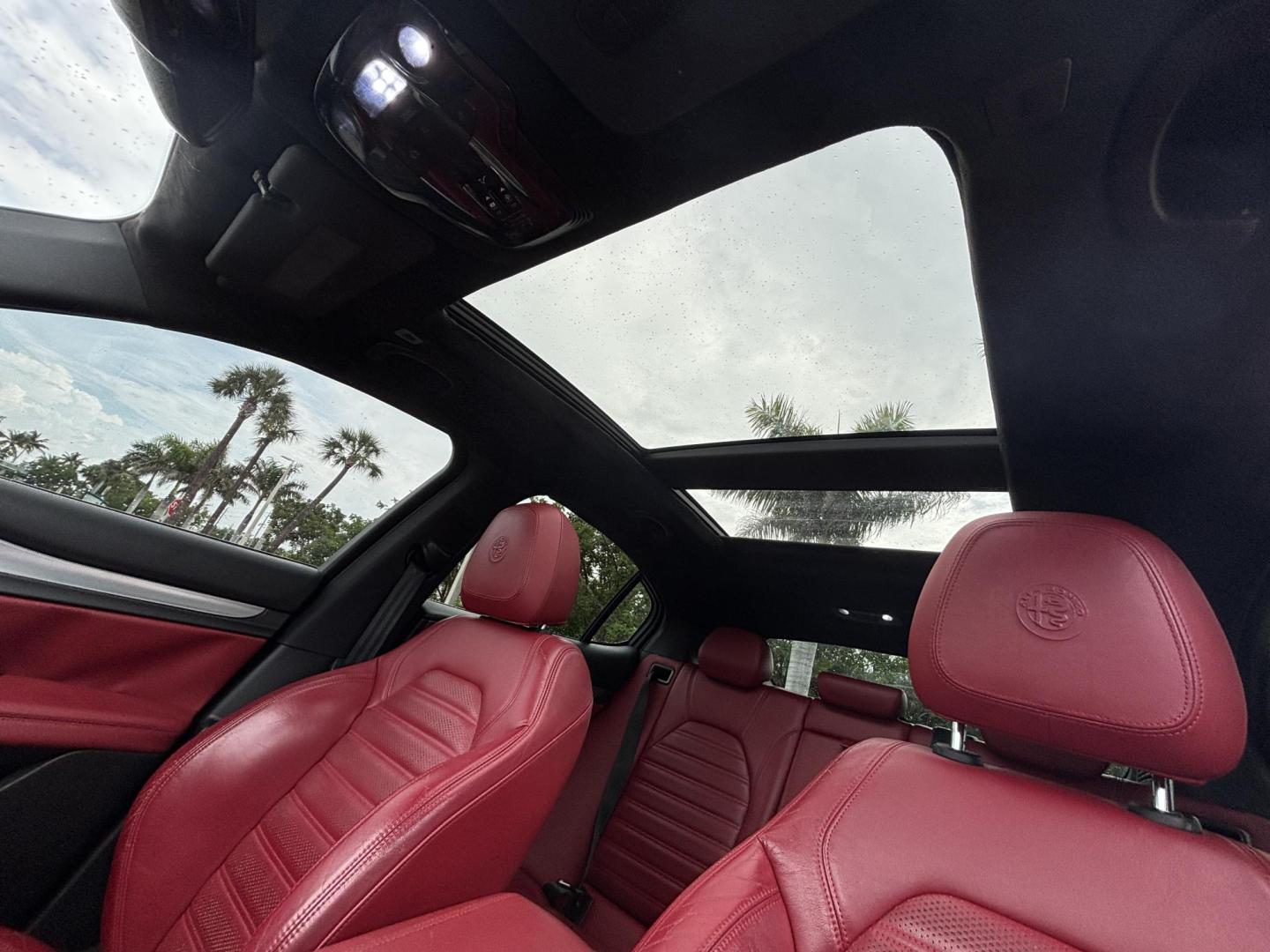 2018 GRAY /red Alfa Romeo Stelvio Ti Sport (ZASFAKNNXJ7) with an 2.0L L4 DOHC 16V engine, 8A transmission, located at 11170 Summerlin Square Dr., Fort Myers Beach, FL, 33931, (239) 999-7777, 26.493546, -81.941628 - We have financing available and we accept trades! Fill out a credit application on our website or come by today! If you have any questions, give us a call at (239) 999 - 7777 or visit our website at firstautocredit.com. 11170 Summerlin Square Dr, Fort Myers Beach, FL 33931 Carfax No Acciden - Photo#11