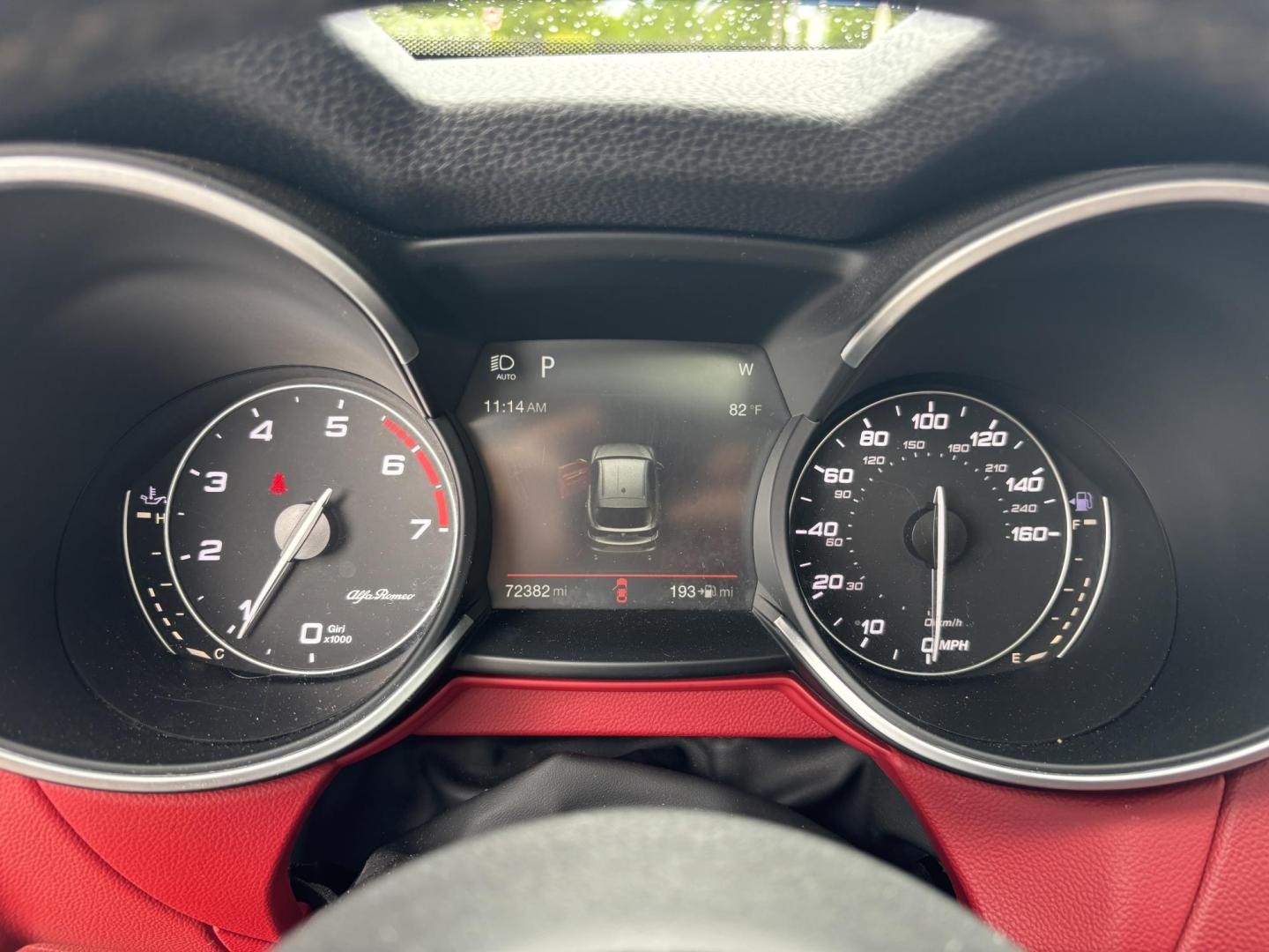 2018 GRAY /red Alfa Romeo Stelvio Ti Sport (ZASFAKNNXJ7) with an 2.0L L4 DOHC 16V engine, 8A transmission, located at 11170 Summerlin Square Dr., Fort Myers Beach, FL, 33931, (239) 999-7777, 26.493546, -81.941628 - We have financing available and we accept trades! Fill out a credit application on our website or come by today! If you have any questions, give us a call at (239) 999 - 7777 or visit our website at firstautocredit.com. 11170 Summerlin Square Dr, Fort Myers Beach, FL 33931 Carfax No Acciden - Photo#14