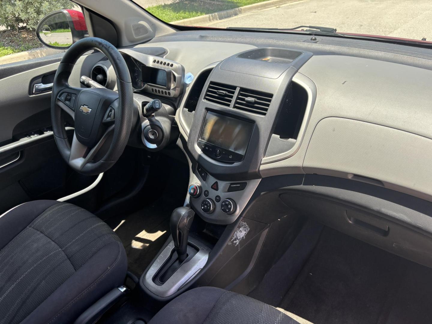 2013 RED /DARK GRAY Chevrolet Sonic LT Auto 5-Door (1G1JC6SH1D4) with an 1.8L L4 DOHC 24V FFV engine, 6-Speed Automatic transmission, located at 11170 Summerlin Square Dr., Fort Myers Beach, FL, 33931, (239) 999-7777, 26.493546, -81.941628 - We have financing available and we accept trades! Fill out a credit application on our website or come by today! If you have any questions, give us a call at (239) 999 - 7777 or visit our website at firstautocredit.com. 11170 Summerlin Square Dr, Fort Myers Beach, FL 33931 Carfax 2 Owner M - Photo#8