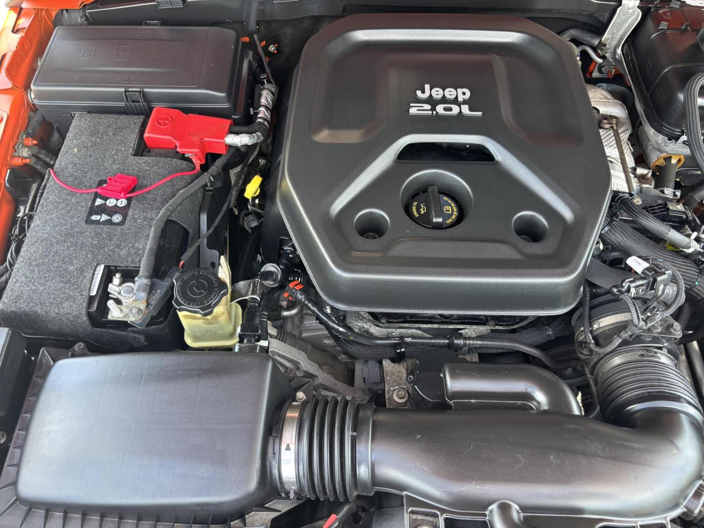 2018 ORANGE /charcoal Jeep Wrangler Unlimited Sport (1C4HJXDN1JW) with an 2.0L L4 DOHC 16V TURBO engine, 6A transmission, located at 11170 Summerlin Square Dr., Fort Myers Beach, FL, 33931, (239) 999-7777, 26.493546, -81.941628 - We have financing available and we accept trades! Fill out a credit application on our website or come by today! If you have any questions, give us a call at (239) 999 - 7777 or visit our website at firstautocredit.com. 11170 Summerlin Square Dr, Fort Myers Beach, FL 33931 No Damage No Acci - Photo#12