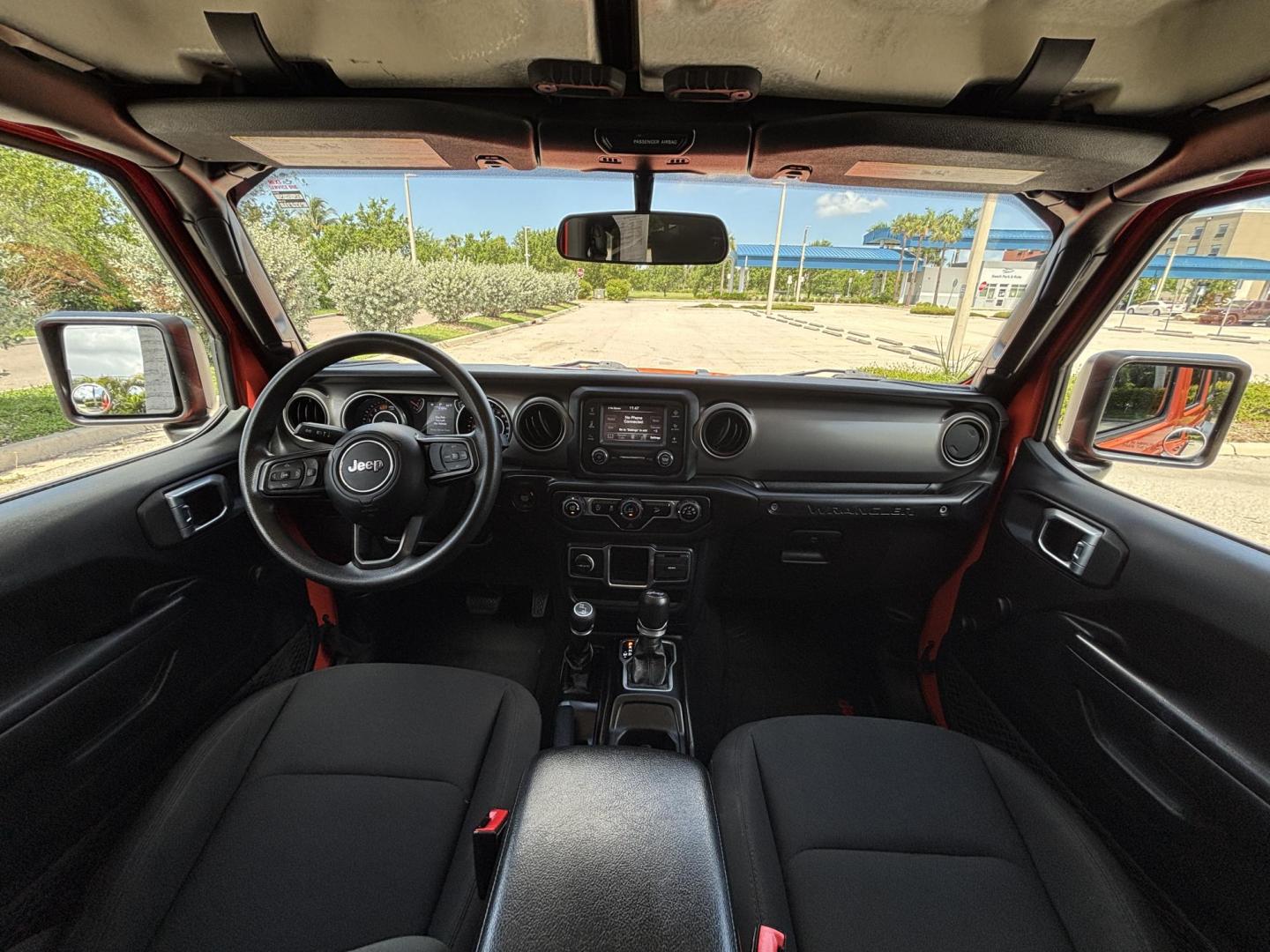 2018 ORANGE /charcoal Jeep Wrangler Unlimited Sport (1C4HJXDN1JW) with an 2.0L L4 DOHC 16V TURBO engine, 6A transmission, located at 11170 Summerlin Square Dr., Fort Myers Beach, FL, 33931, (239) 999-7777, 26.493546, -81.941628 - We have financing available and we accept trades! Fill out a credit application on our website or come by today! If you have any questions, give us a call at (239) 999 - 7777 or visit our website at firstautocredit.com. 11170 Summerlin Square Dr, Fort Myers Beach, FL 33931 No Damage No Acci - Photo#42