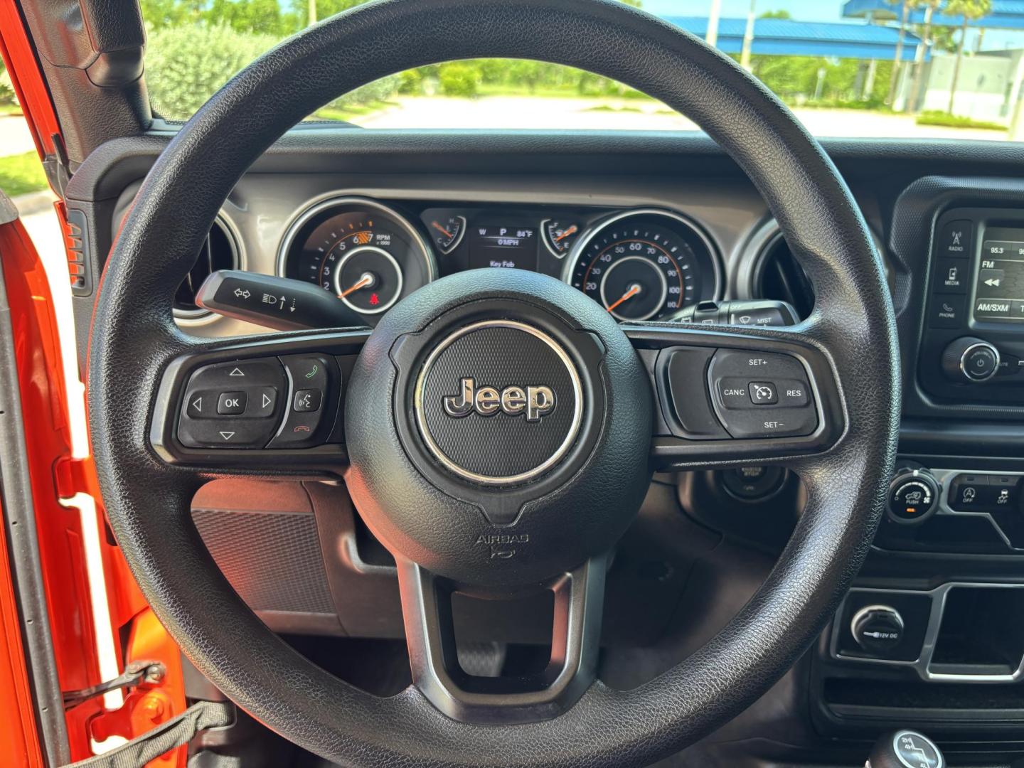 2018 ORANGE /charcoal Jeep Wrangler Unlimited Sport (1C4HJXDN1JW) with an 2.0L L4 DOHC 16V TURBO engine, 6A transmission, located at 11170 Summerlin Square Dr., Fort Myers Beach, FL, 33931, (239) 999-7777, 26.493546, -81.941628 - We have financing available and we accept trades! Fill out a credit application on our website or come by today! If you have any questions, give us a call at (239) 999 - 7777 or visit our website at firstautocredit.com. 11170 Summerlin Square Dr, Fort Myers Beach, FL 33931 No Damage No Acci - Photo#19
