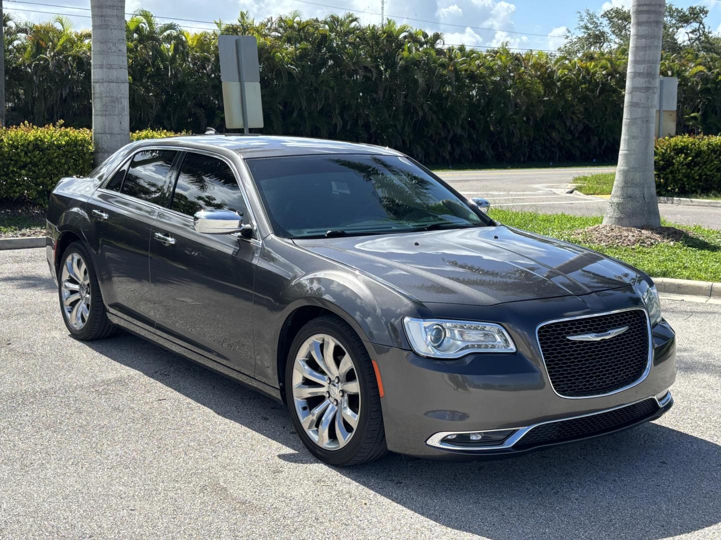 2019 GRAY /black Chrysler 300 Limited RWD (2C3CCAEG3KH) with an 3.6L V6 SOHC 24V engine, 8A transmission, located at 11170 Summerlin Square Dr., Fort Myers Beach, FL, 33931, (239) 999-7777, 26.493546, -81.941628 - We have financing available and we accept trades! Fill out a credit application on our website or come by today! If you have any questions, give us a call at (239) 999 - 7777 or visit our website at firstautocredit.com. 11170 Summerlin Square Dr, Fort Myers Beach, FL 33931 - Photo#2