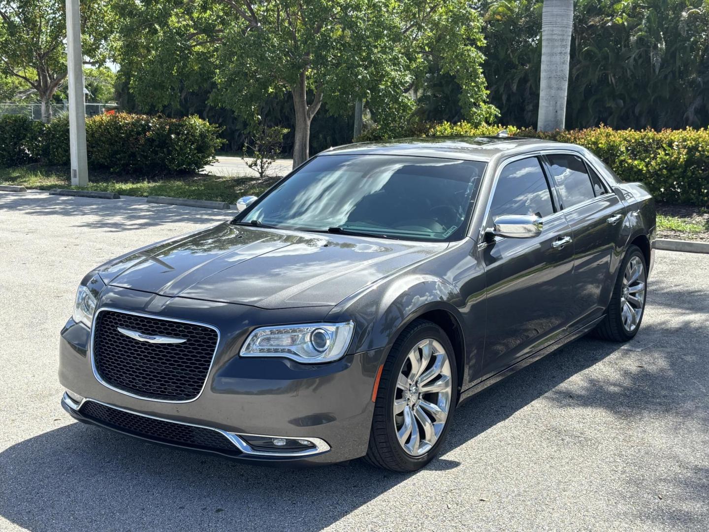 2019 GRAY /black Chrysler 300 Limited RWD (2C3CCAEG3KH) with an 3.6L V6 SOHC 24V engine, 8A transmission, located at 11170 Summerlin Square Dr., Fort Myers Beach, FL, 33931, (239) 999-7777, 26.493546, -81.941628 - We have financing available and we accept trades! Fill out a credit application on our website or come by today! If you have any questions, give us a call at (239) 999 - 7777 or visit our website at firstautocredit.com. 11170 Summerlin Square Dr, Fort Myers Beach, FL 33931 - Photo#0