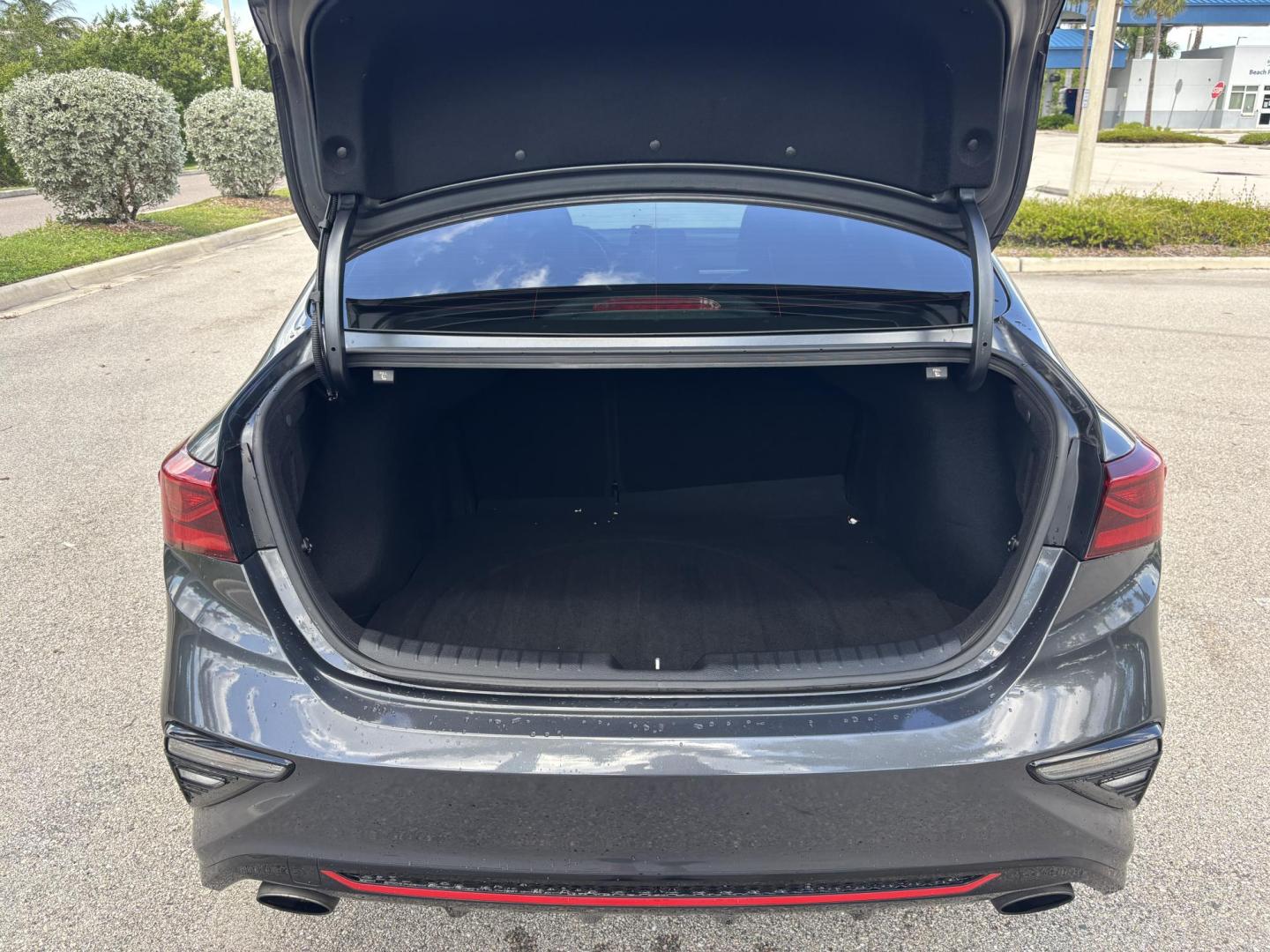 2021 GRAY Kia Forte GT 7A (3KPF44AC7ME) with an 1.6L L4 DOHC 16V engine, 7A transmission, located at 11170 Summerlin Square Dr., Fort Myers Beach, FL, 33931, (239) 999-7777, 26.493546, -81.941628 - We have financing available and we accept trades! Fill out a credit application on our website or come by today! If you have any questions, give us a call at (239) 999 - 7777 or visit our website at firstautocredit.com. 11170 Summerlin Square Dr, Fort Myers Beach, FL 33931 Carfax 1 Owner - Photo#37
