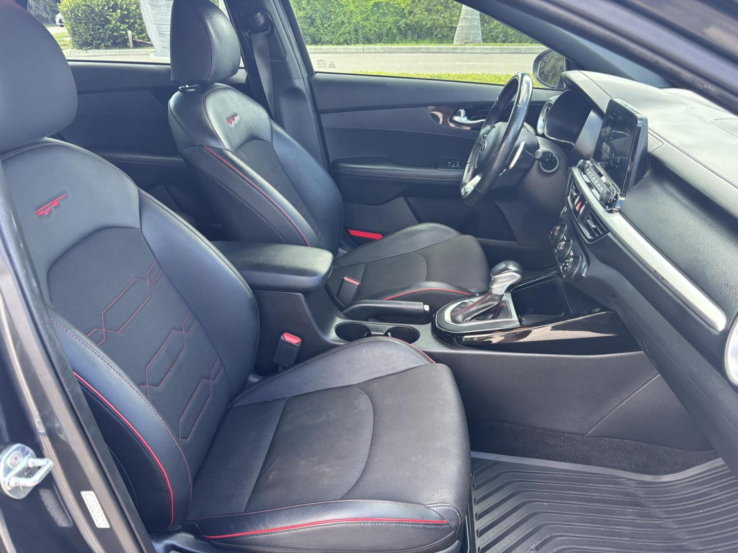 2021 GRAY Kia Forte GT 7A (3KPF44AC7ME) with an 1.6L L4 DOHC 16V engine, 7A transmission, located at 11170 Summerlin Square Dr., Fort Myers Beach, FL, 33931, (239) 999-7777, 26.493546, -81.941628 - We have financing available and we accept trades! Fill out a credit application on our website or come by today! If you have any questions, give us a call at (239) 999 - 7777 or visit our website at firstautocredit.com. 11170 Summerlin Square Dr, Fort Myers Beach, FL 33931 Carfax 1 Owner - Photo#11